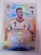 Topps match attax 2025 /26 cup champion Toni Kroos 353 Real Madryt 