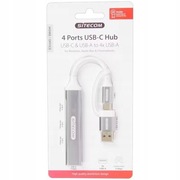 HUB adapter ROZDZIELACZ portów USB 4 porty USB 3.0
