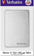 Dysk zewnętrzny HDD Verbatim Store 'n' Go ALU 1TB Srebrny
