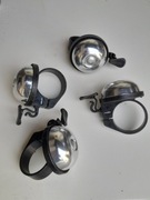 Aluminiowy srebrny dzwonek rowerowy