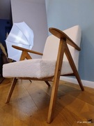 PIĘKNY FOTEL PRL VAR B-310, POLECAM 