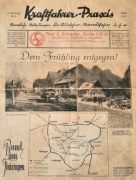 Kraftfahrer-Praxis April 1929 gazeta motoryzacyjna stara reklama Niemcy