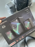 Okazja nowy zestaw trzech głośników gamingowych z oświetleniem