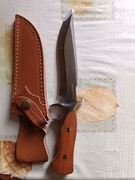 Nóż myśliwski amerykański stal M390 utwardzony 62HRC