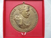 Medal Jan III Sobieski, 300 rocznica Odsieczy Wiedeńskiej 1683-1983 Duży