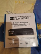 OPTICUM / GLOBO / SKYMASTER BLUE R265 LITE dekoder tuner DVB-T2 H.265 HEVC
