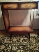 Stolik pod telewizor SWARZĘDŹ, połysk, politura