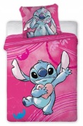 Komplet pościeli Lilo i Stich 100x135 + 40x60 Bawełna 