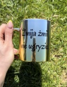 Kubek ombre 330 ml lustro żmija żmii nie ugryzie