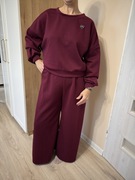 Komplet dresowy bordowy masełko 