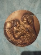 Obrazek do powieszenia matka boska z Dzieciątkiem 