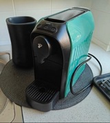 Ekspres kapsułkowy Tchibo Cafissimo Puree + elektryczny spieniacz do Mleka