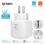 Inteligentne gniazdko SmartPlug ZigBee TUYA Smart watomierz 20A