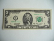2 DOLARY USA  2017 A  UNC  NEW YORK
