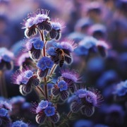 Nasiona faceli błękitnej poplon miododajna dla pszczelarzy 