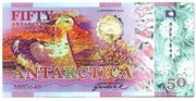 Banknot  50 dolarów Antarktyka