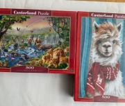 Nowe Puzzle zafoliowane 500 czesci Arka Noego/Alpaka