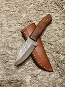 Nóż myśliwski Damast 76/Brzytwa/Custom 