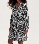Sukienka Reserved 38 M wiskoza 100% zebra