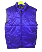 Ocieplacz bezrękawnik męski niebieski Bawełna XL