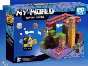 Klocki Magnetyczne Konstrukcyjne Pixele Sześciany Bloki 120el piksele