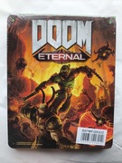 DOOM ETERNAL XBOX ONE  PL + METALOWY PLAKAT FOLIA