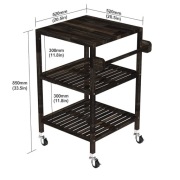 Pomocnik kuchenny, stolik kuchenny, łazienkowy na kółkach