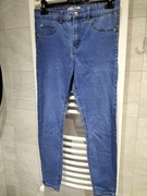 Spodnie damskie jeansy z wysokim stanem Primark 
