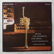 Koncert na trąbkę i organy gra Guttler i Kircheis, winyl 1990 r.
