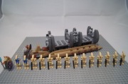 Lego Star Wars 75086 Battle Droid Troop Carrier figurki Jar Jar