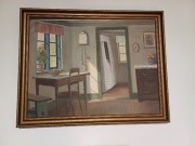 Stary obraz na płótnieHOLGER YTTING  .