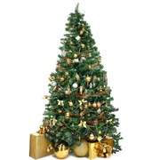 Sztuczna choinka ze śniegiem 180cm + stojak- choinka z pięknymi czubkami