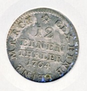 Saksonia 1/12 talara 1764 Fryderyk August