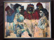 Maciej Urbaniak, Reconciliation Mythique, obraz olejny na płótnie