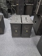 Zestaw basów  2x8'' 300W 4 Ohmy z wyjściem na Satelity