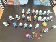 SMERFY zestaw 24 figurek 7-8 cm 