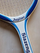 Rakieta tenisowa drewniana 70s “Jupiter- Slazenger“ made in England