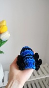 Pająk na szydełku handmade, dekoracja 