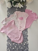 Body niemowlęce, krótki rękaw, r.68, 4-pak, zestaw