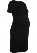 Sukienka ciążowa 32/34 z bawełny na lato czarna OKAZJA