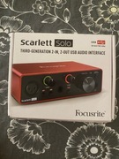 Focusrite Scarlett Solo 3Gen + ABLETON