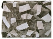 Błam szyty 160x200 brąz/ecru