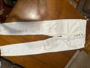 Nowe białe spodnie dżinsowe Redial rozmiar 38