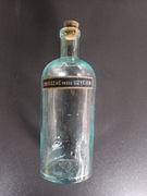 Stara butelka apteczna. PRL