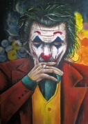 JOKER duży OBRAZ 100 X 70 Karolina Klemba