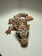 Figurka smoka z sercem, serduszkowy