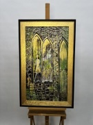 OBRAZ NA PŁÓTNIE | „SKROMNOŚĆ ZŁOTA” | Włodzimierz Zapart 60X110CM