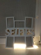 Ramka na zdjęcia Foto biała selfies