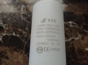 Kondensator rozruchowy 35uF 450VAC SOK CB860