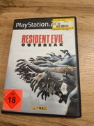 Gra Resident Evil Outbreak ps2 !!!